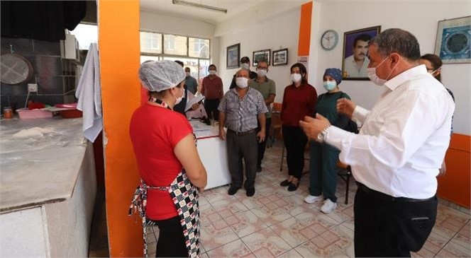 Koronavirüs Salgını İle Mücadelede Türkiye Geneli En Yoğun Denetim Kapsamında Gülnar’da da Covid-19 Tedbirleri Denetimi Yapıldı