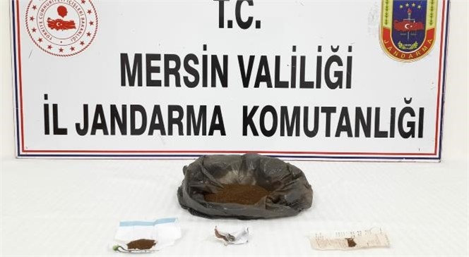 Mersin'de Jandarmadan Silifke Atakent'te Uyuşturucu Ticareti Yapanlara Yönelik Operasyon