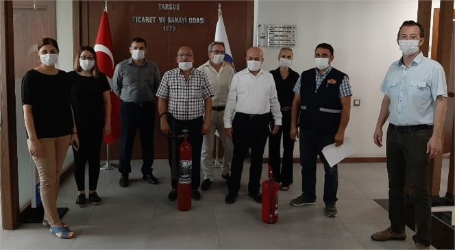 Tarsus TSO’da Yangın Eğitimi