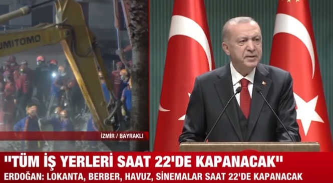 Cumhurbaşkanı Recep Tayyip Erdoğan Kabine Sonrası Açıklama Yapıyor
