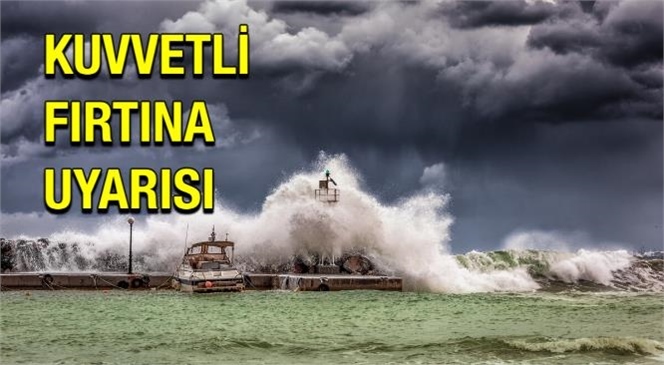 Akdeniz İçin Fırtına Uyarısı! Mgm'den Pazar Günü İçin Fırtına Uyarısı Yaptı