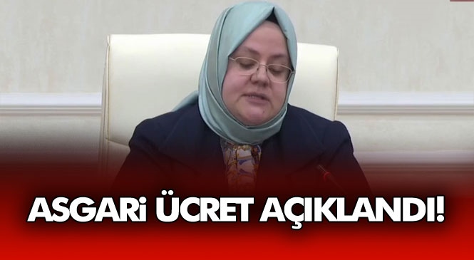 2021 Yılında Asgari Ücret: 2.825 TL Olarak Açıklandı! Canlı Yayında Bakan Selçuk Açıkladı