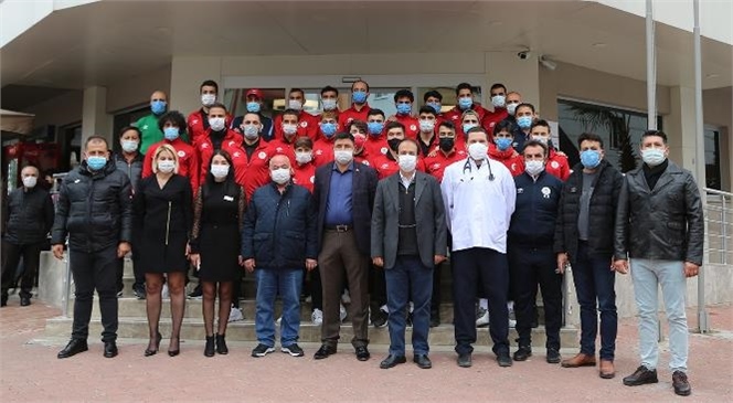 "Erdemli Belediyespor, Sağlık Taramasından Geçti"