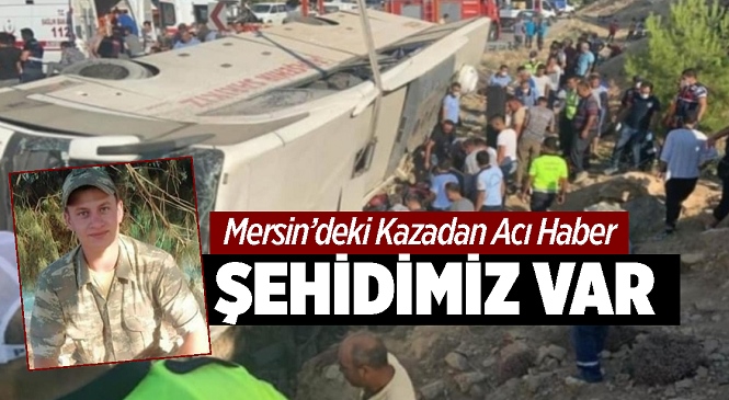 Mersin'in Mut İlçesinde Geçtiğimiz Yıl Meydana Gelen Kazada Yaralanan Tevfik Yasin Keser Hastanede Şehit Düştü