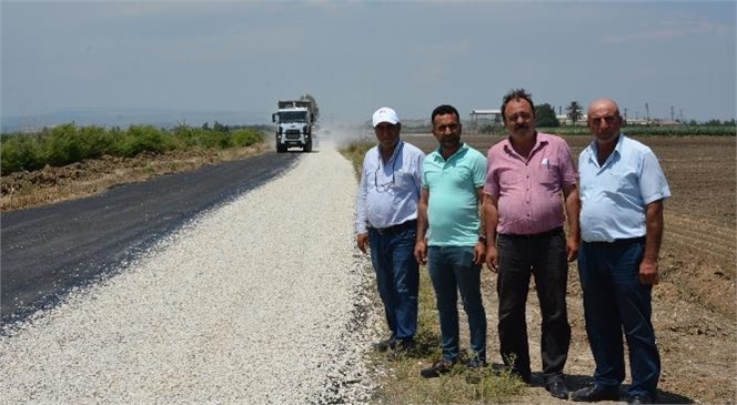 Tarsus Halitağa - Egemen Grup Yolunda Çalışma! Mersin Üretici ve Vatandaşların Sıklıkla Kullandığı 22 Kilometrelik Yol Yenileniyor