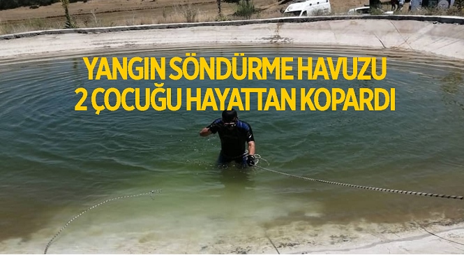 Osmaniye'de Serinlemek İçin Yangın Söndürme Havuzuna Giren 2 Çocuk Boğularak Hayatını Kaybetti