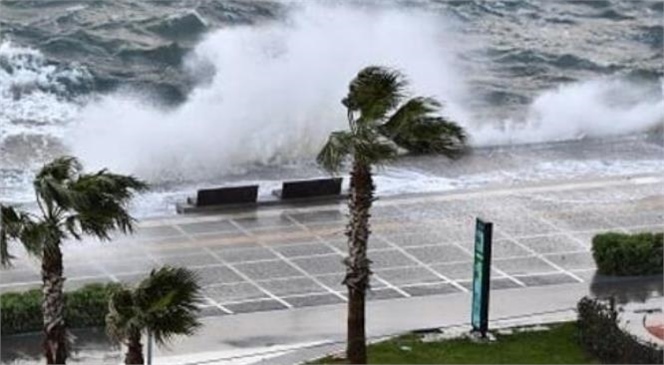 Meteoroloji Genel Müdürlüğü Akdeniz İçin Fırtına Uyarısında Bulundu