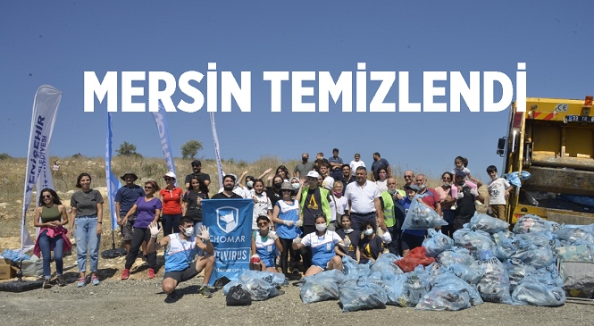 Temizlik Hareketi ‘Let's do it, Türkiye’den Temizlik Günü Etkinliği! Mersin Gelincik Tepesi Temizlendi