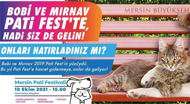 Mersin’de Patili Dostların Festivali: Pati Fest