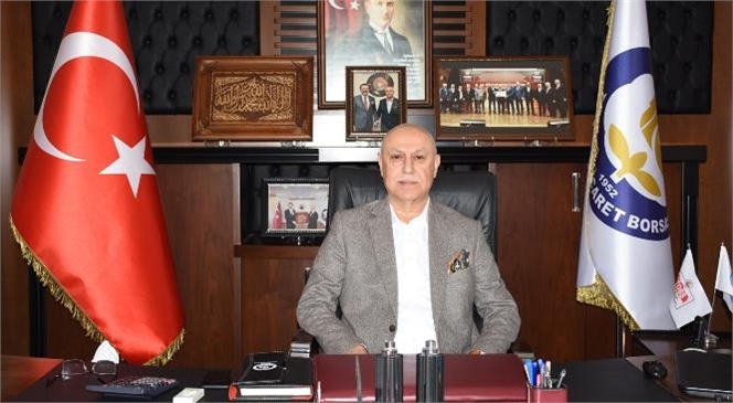 Tarsus Ticaret Borsası Başkanı Murat Kaya 29 Ekim Cumhuriyet Bayramı'nı Yayımladığı Mesajla Kutladı