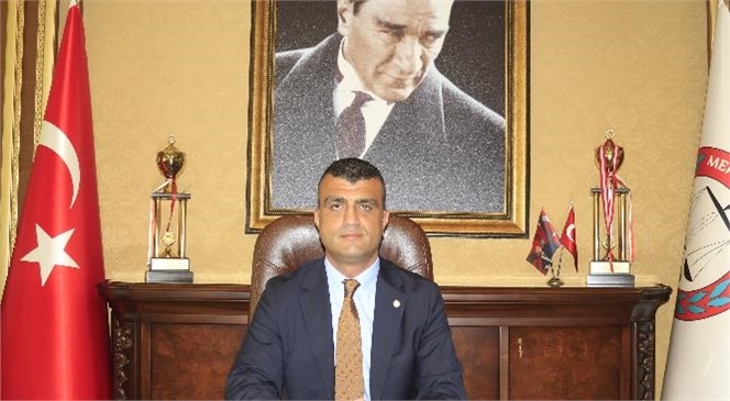 Mersin Barosu Başkanı Gazi Özdemir, Mustafa Kemal Atatürk’ün Aramızdan Ayrılışının 83. Yıldönümü Nedeniyle Mesaj Yayımladı