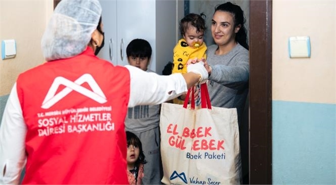 Mersin Büyükşehir’den Bebek Sahibi Ailelere Dar Günde Destek: "El Bebek Gül Bebek"