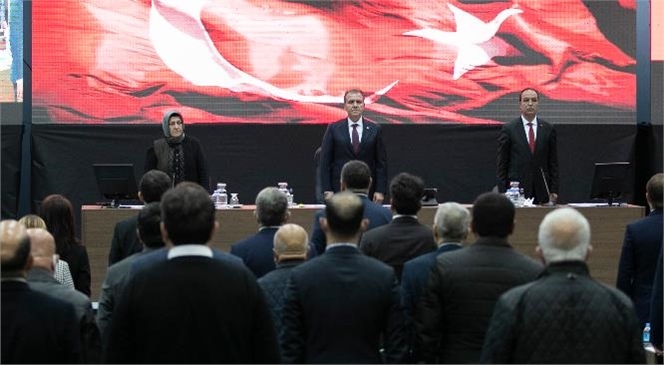 Mersin Büyükşehir Belediye Meclisi Aralık Ayı İkinci Birleşimi Yapıldı