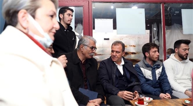 Mersin Büyükşehir Belediye Başkanı Vahap Seçer, Kayserili Esnafı Gezdi, Sorunlarını Dinledi
