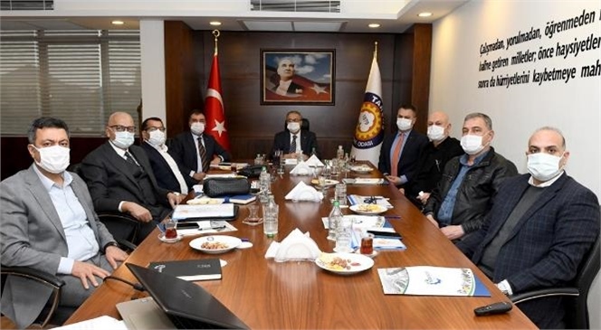 Tarsus Organize Sanayi Bölgesi (Tosb) Yönetim Kurulu ve Müteşebbis Heyet Ocak Ayı Toplantısı Vali Ali İhsan Su Başkanlığında Gerçekleştirildi