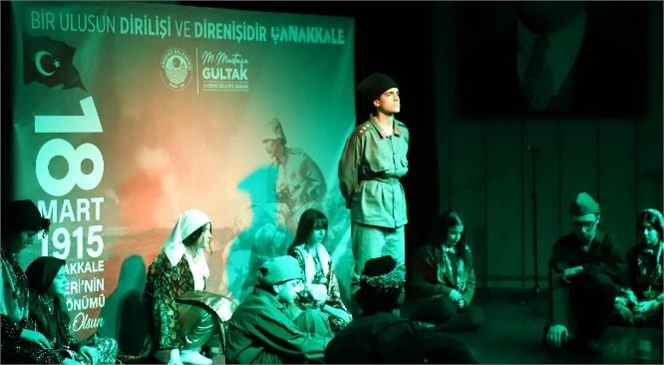 Akdeniz Belediyesi’nden Duygu Dolu Çanakkale Zaferi Anma Programı