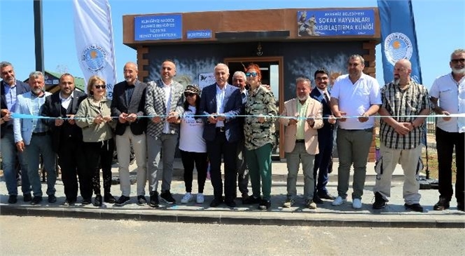 Akdeniz Belediyesi ‘sokak Hayvanlarını Kısırlaştırma Kliniği’ Açıldı