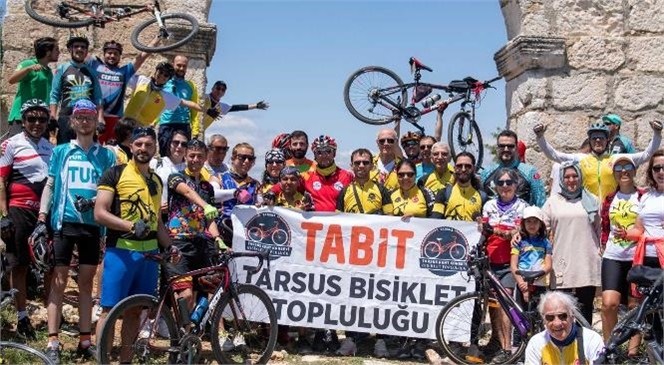 Bisikletliler 3 Gün Boyunca Tarsus’un Tarihine Doğru Pedal Çevirdi