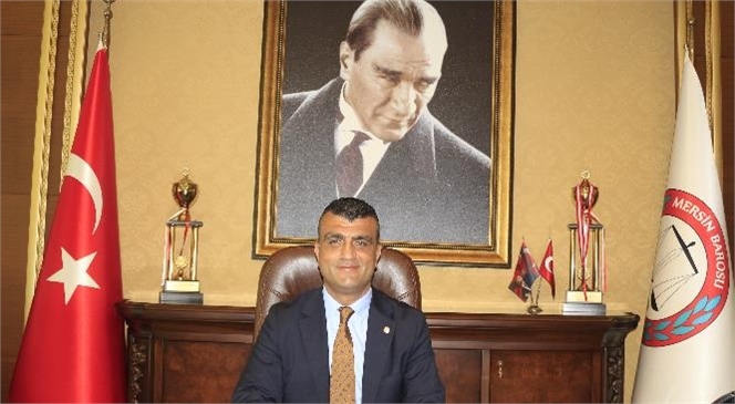Mersin Barosu Başkanı Gazi Özdemir, 19 Mayıs Atatürk’ü Anma, Gençlik ve Spor Bayramı Dolayısıyla Yazılı Mesaj Yayımladı