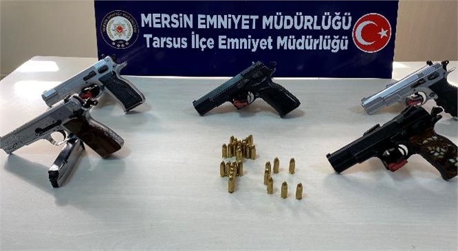 Tarsus'ta 30 Kişi Tutuklandı