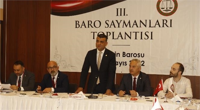 Türkiye Baroları Saymanlar Toplantısı’nın Üçüncüsü, Mersin Barosu’nun Ev Sahipliğinde Gerçekleşti