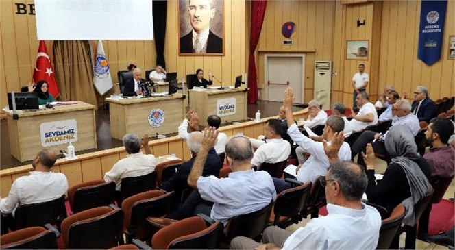 Akdeniz Belediye Meclisi, Haziran Ayı İlk Oturumunu M. Mustafa Gültak Başkanlığı’nda Gerçekleştirdi