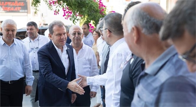 Mersin Büyükşehir Belediye Başkanı Vahap Seçer, 2. Bölge Ziyaretlerini Hız Kesmeden Sürdürüyor