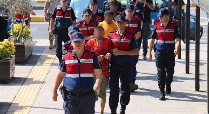 Mersin İl Jandarma Komutanlığı Ekipleri Cinayet Şüphelisi 6 Şahsı Yaptığı Titiz Çalışma Sonucunda Yakaladı