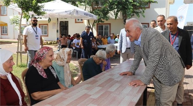 Başkanı Gültak, "1 Ekim Dünya Yaşlılar Günü" Dolayısıyla, Özel Akdeniz Nadire İlkin Engelli Bakım Merkezi’ni Ziyaret Etti