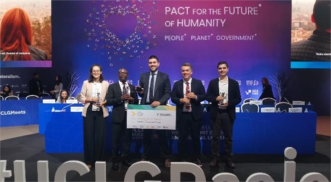 Sosyal Uyum Merkezi Projesi İle ‘3. Uclg Barış Ödülü’ Yarışmasında Büyükşehir Mansiyon Ödülü Aldı