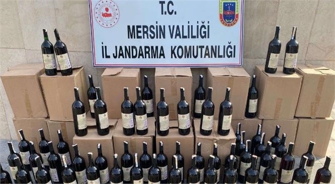 Jandarma 540 Litre Kaçak Alkollü İçkiye El Koydu