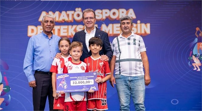 Mersin Büyükşehir Belediyesi, Spor Kulüplerinin Nakdi Destek Ödemelerini Yaptı