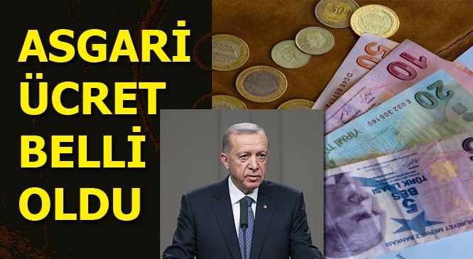 Cumhurbaşkanı Recep Tayyip Erdoğan Canlı Yayında Asgari Ücreti Açıkladı