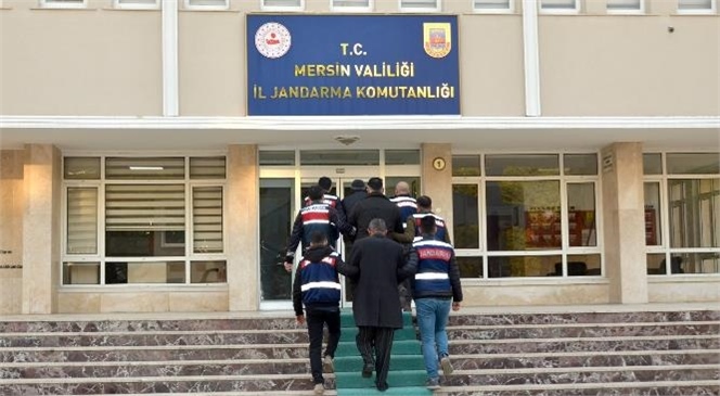 Mersin İl Jandarma Komutanlığı Ekipleri DEAŞ Terör Örgütü Üyesi 3 Şahsa Yönelik Operasyon Düzenledi