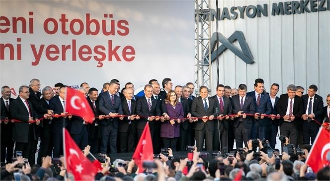 Mersin’in Yeni Toplu Taşıma Yerleşkesi CHP Lideri Kılıçdaroğlu’nun Katılımı İle Hizmete Açıldı