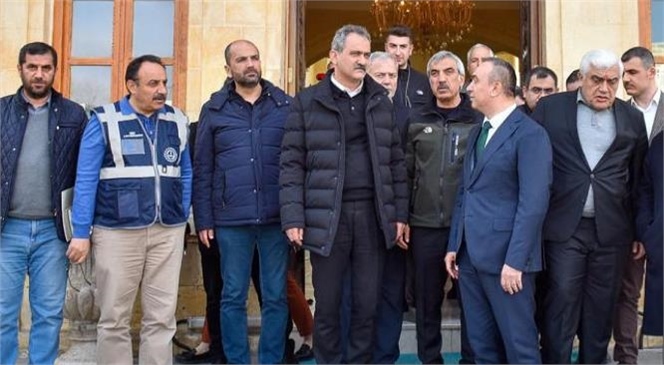 Millî Eğitim Bakanı Mahmut Özer, Kilis Valiliği Ziyaretinin Ardından Basın Mensuplarına Açıklamalarda Bulundu