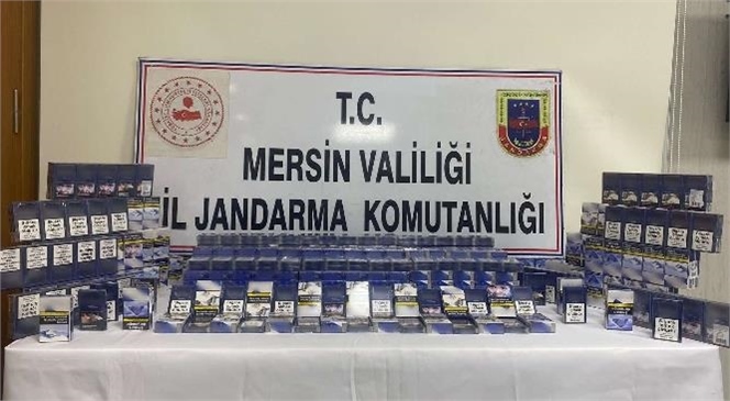 Mersin'de Kaçak Sigara ve Sahte İçki Operasyonu, 3 Kişi Yakalandı