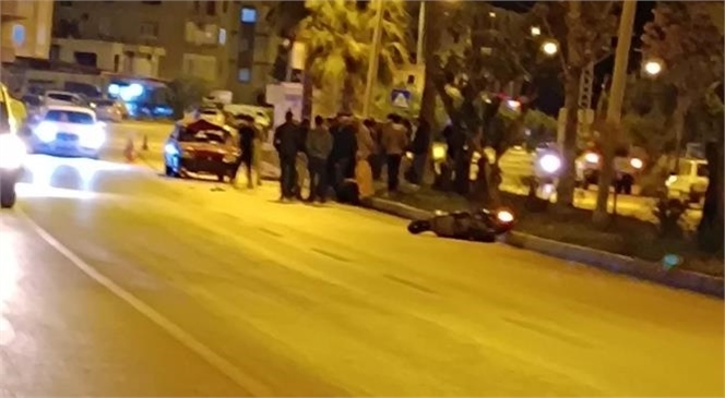 Mersin'de Otomobilin Çarptığı Elektrikli Bisikletli Yaralandı