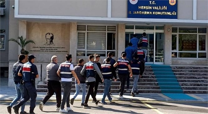 Mersin'de Suç Örgütlerine Yönelik Operasyon Düzenlendi