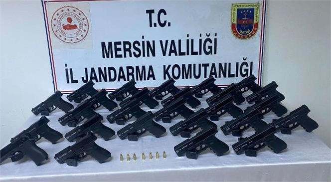 Mersin'de Silah Kaçakçılarına Operasyon