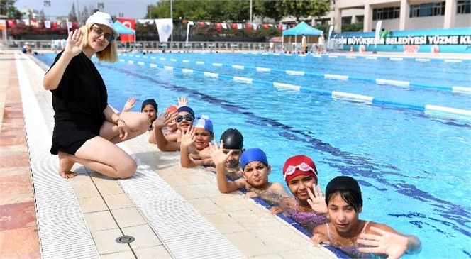 Mersin Büyükşehir’in Yüzme Kursları Hem Eğlendiriyor Hem Öğretiyor