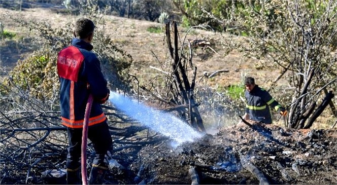 Mersin Büyükşehir İtfaiyesi 76 Personel 28 Araçla Gülnar’da Yangınının Söndürülmesine Destek Verdi