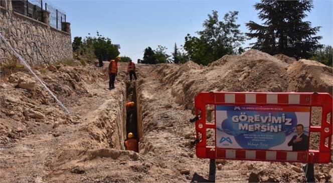 MESKİ, Gözne’ye 37 Bin Metre Kanalizasyon Altyapısı Kazandırdı