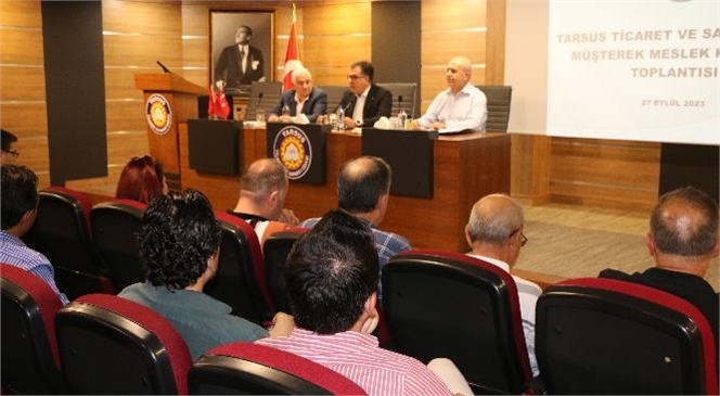 Tarsus TSO Eylül Ayı Meclis Toplantısı Yapıldı