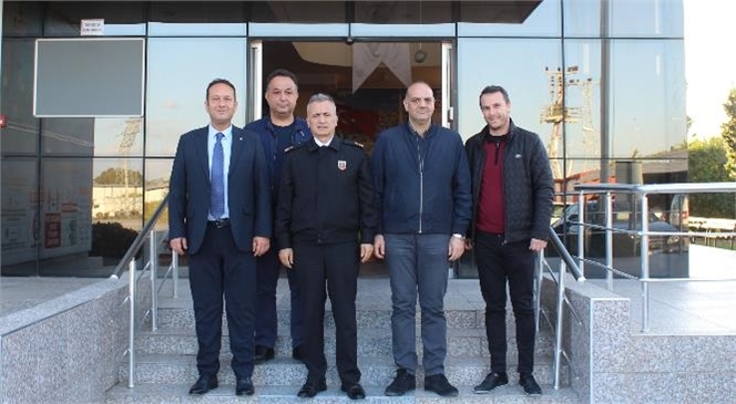 İl Jandarma Komutanı Tuğgeneral Ercan Atasoy, Tarsus Ticaret Borsası Yönetim Kurulu’na İade-i Ziyarette Bulundu