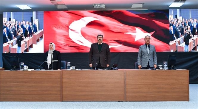 Mersin Büyükşehir Meclisi’nin Aralık Ayı 1. Birleşimi Gerçekleşti