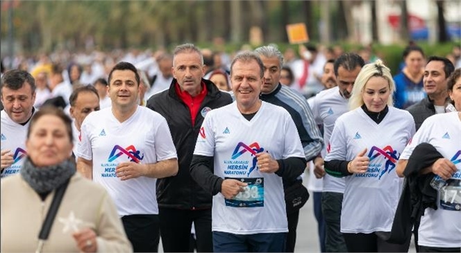 Uluslararası Mersin Maratonu, Türkiye’nin En Yüksek Performansa Sahip Maratonu Oldu