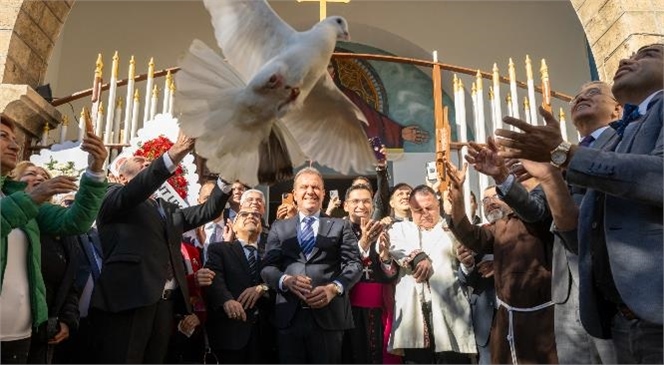 Başkan Seçer, Aziz Antuan Latin Katolik Kilisesi’nin Kuruluşunun 170. Ve Barış Günü’nün 3. Yılı Kutlamasına Katıldı