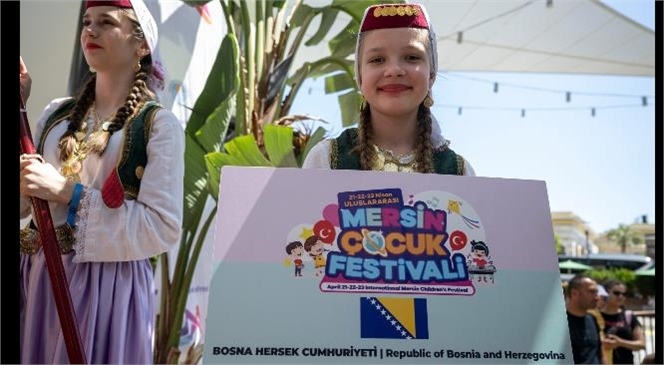 Mersin Büyükşehir’in 1. Uluslararası Çocuk Festivali Tüm Coşkusuyla Başladı