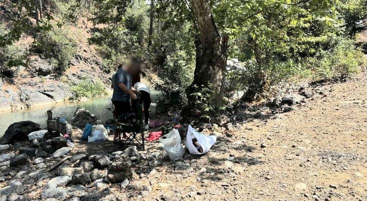 Çamlıyayla'da Ormana İzinsiz Giren 4 Şahısa İdari Yaptırım Uygulandı